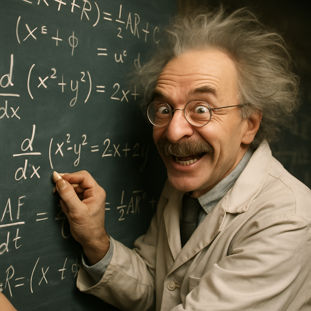 Photo of a genius person